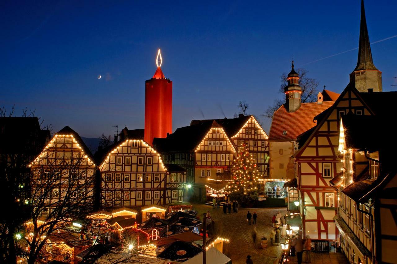 Ferienwohnung "Zur Ottoburg" In Schlitz Exteriér fotografie