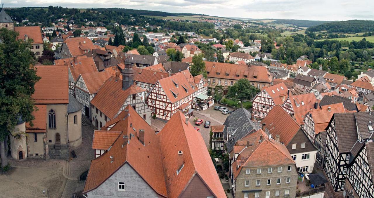 Ferienwohnung "Zur Ottoburg" In Schlitz Exteriér fotografie